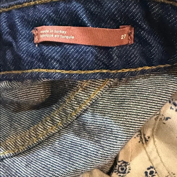 Anthropologie Pilcro The Annie Wide Leg Jeans Sz 27 - Picture 5 of 7